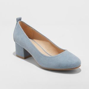 NWOT Steele Blue Block Heels